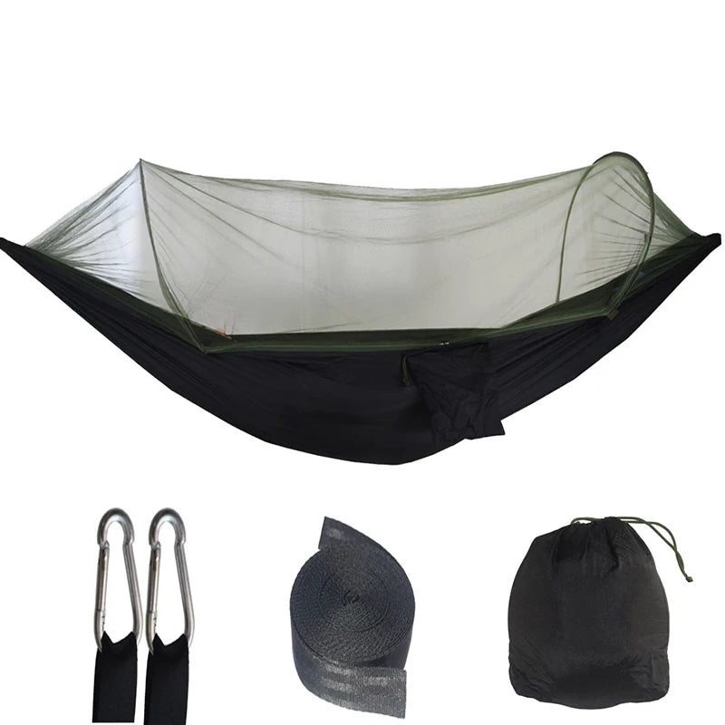Outdoor Hammock with Net for Camping