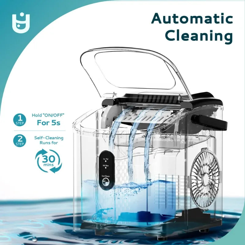 EUHOMY Countertop Ice Maker