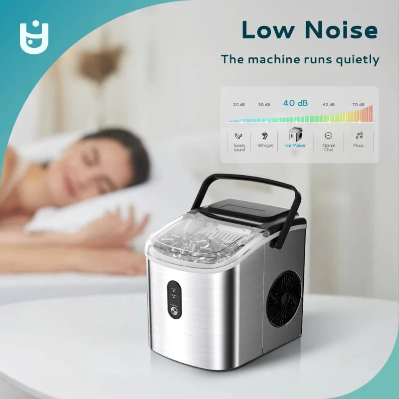 EUHOMY Countertop Ice Maker