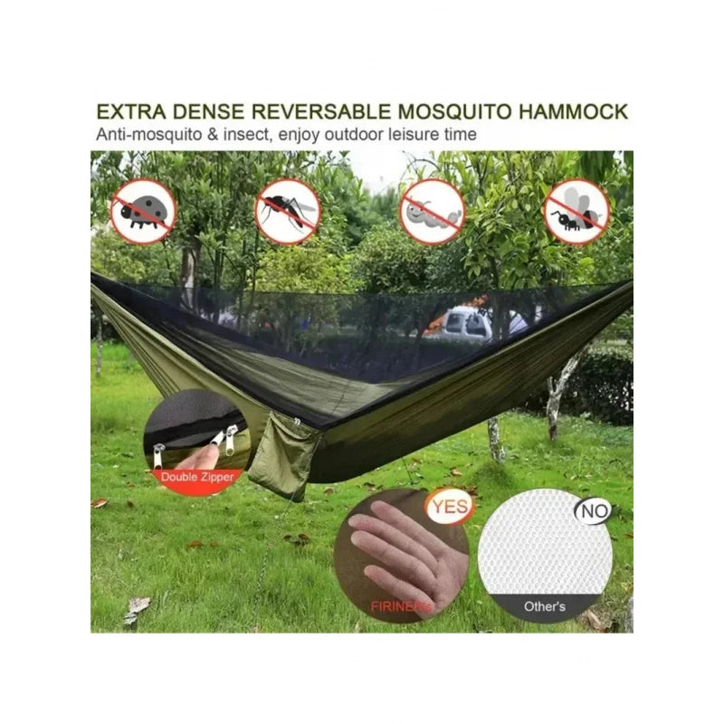 Outdoor Hammock with Net for Camping