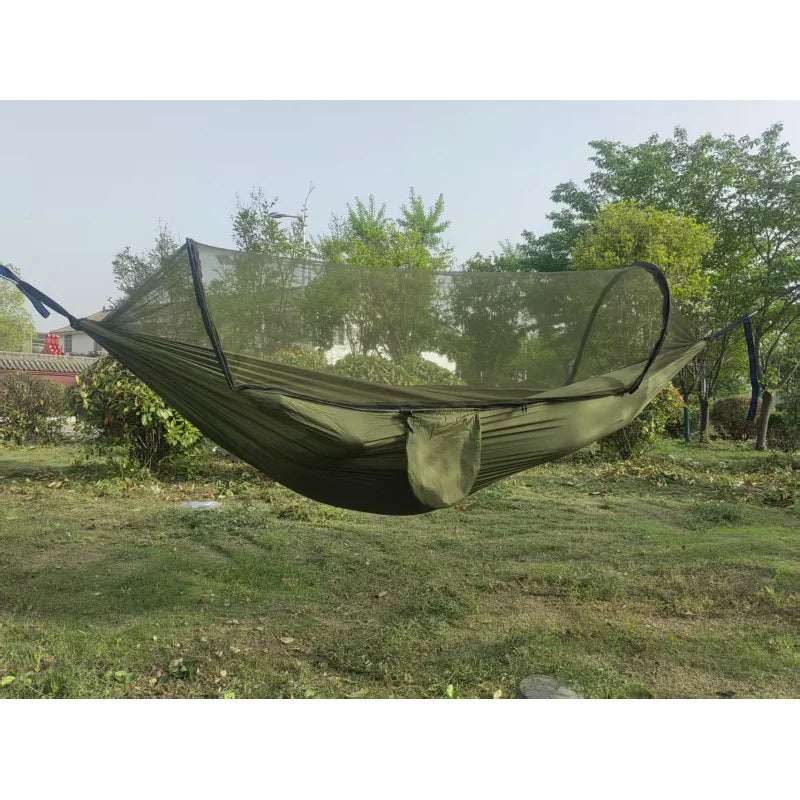 Outdoor Hammock with Net for Camping