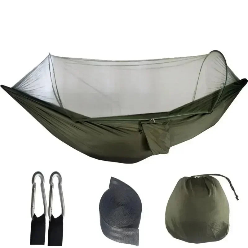 Outdoor Hammock with Net for Camping
