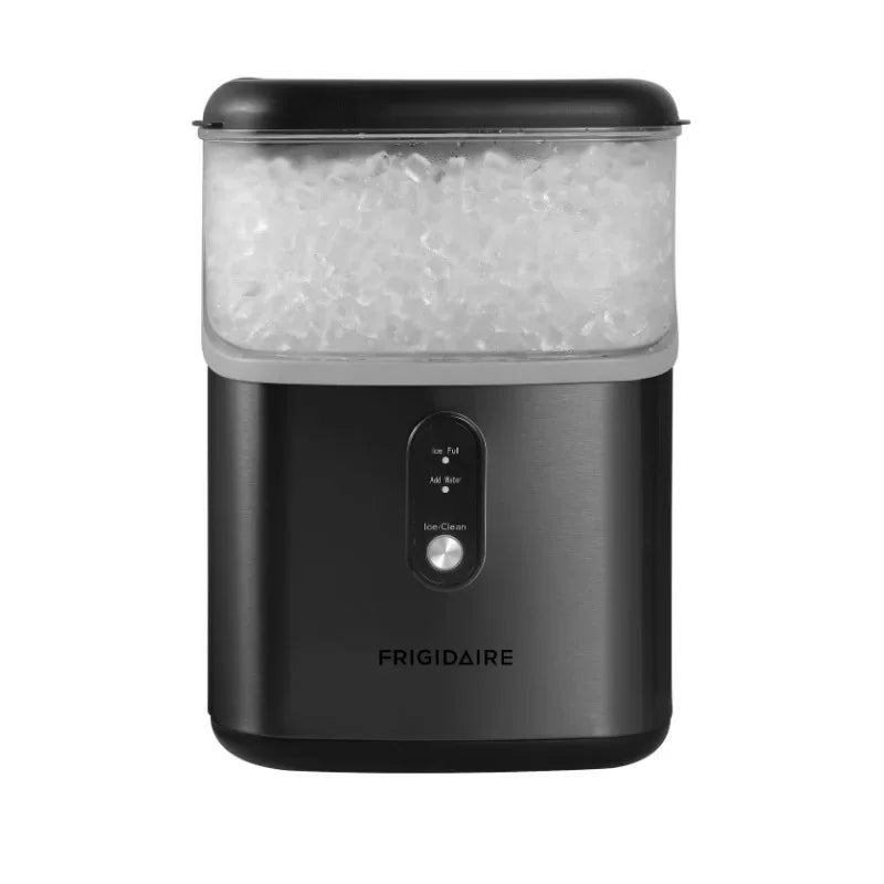 Frigidaire, 33 Lbs. Nugget Ice Maker, Black Stainless Steel, EFIC228