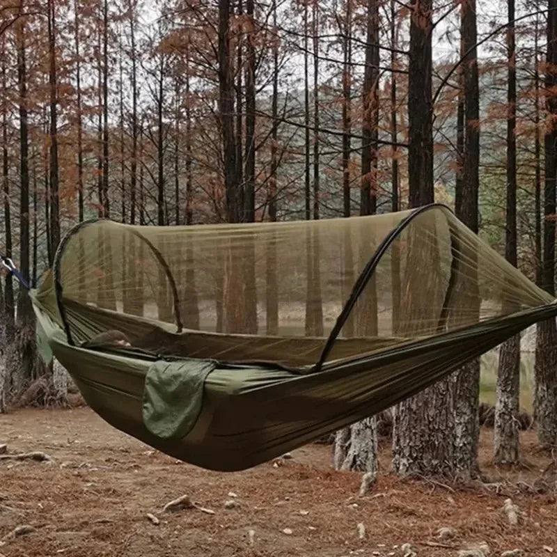 Outdoor Hammock with Net for Camping
