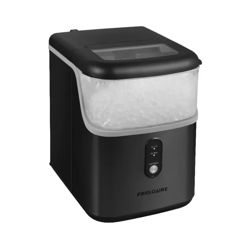 Frigidaire, 33 Lbs. Nugget Ice Maker, Black Stainless Steel, EFIC228