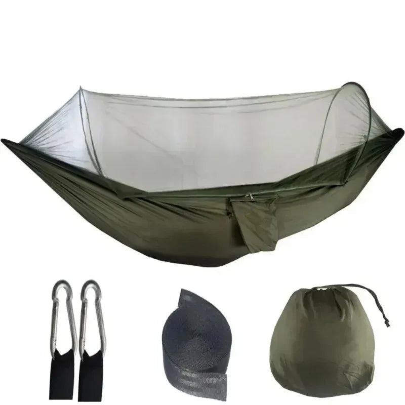 Outdoor Hammock with Net for Camping