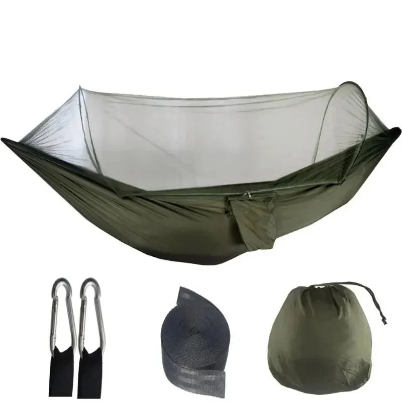 Outdoor Hammock with Net for Camping